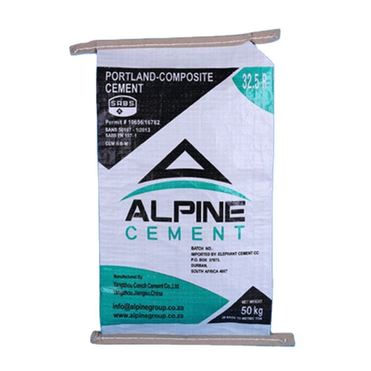 25kg & 50kg Cement Packaging Bags - Durable Construction Sacks for Bulk Cement