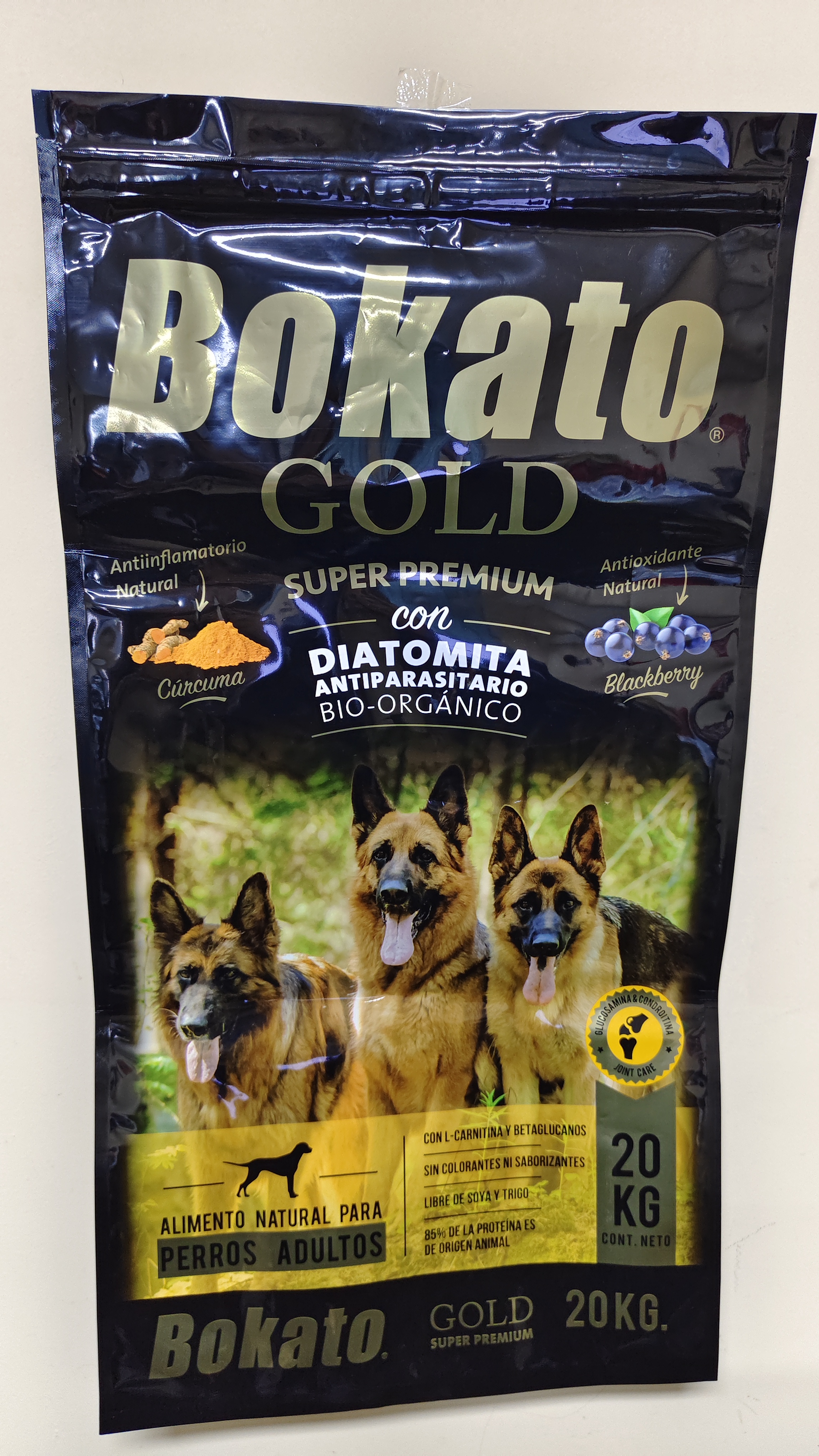 Food Grade Zipper Animal Feed Flat Bottom Pet Dog Food Bag Custom