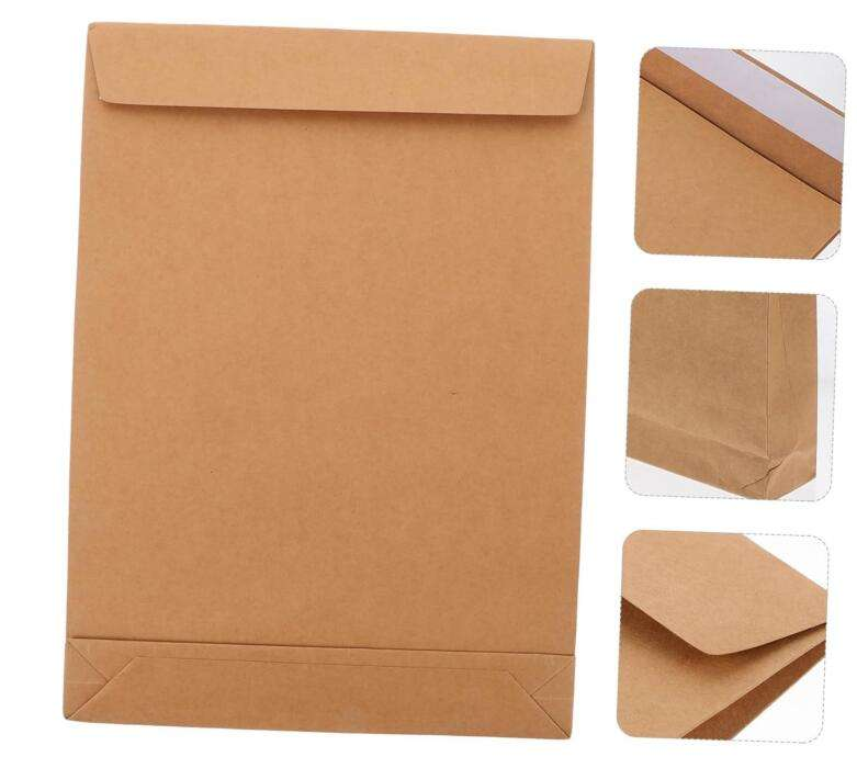 Self-Sealing A4 File Bags - Waterproof Document & Medicine Paper Packaging Pouch