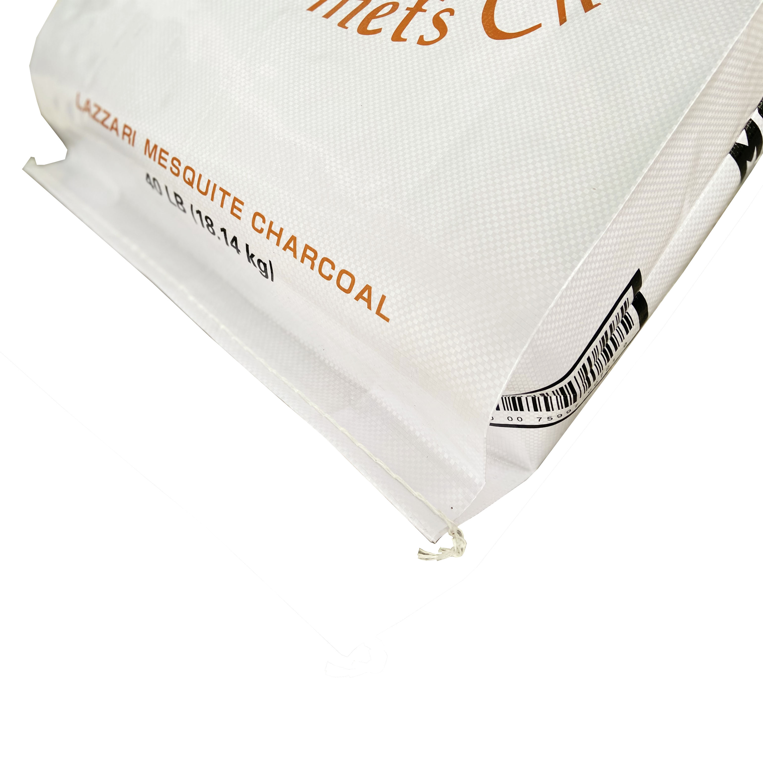 Paper laminated PP Woven Lazzari Mesquite Charcoal packaging bag