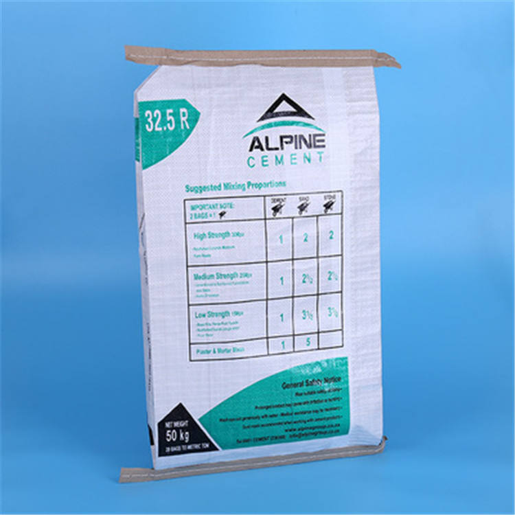 25kg & 50kg Cement Packaging Bags - Durable Construction Sacks for Bulk Cement