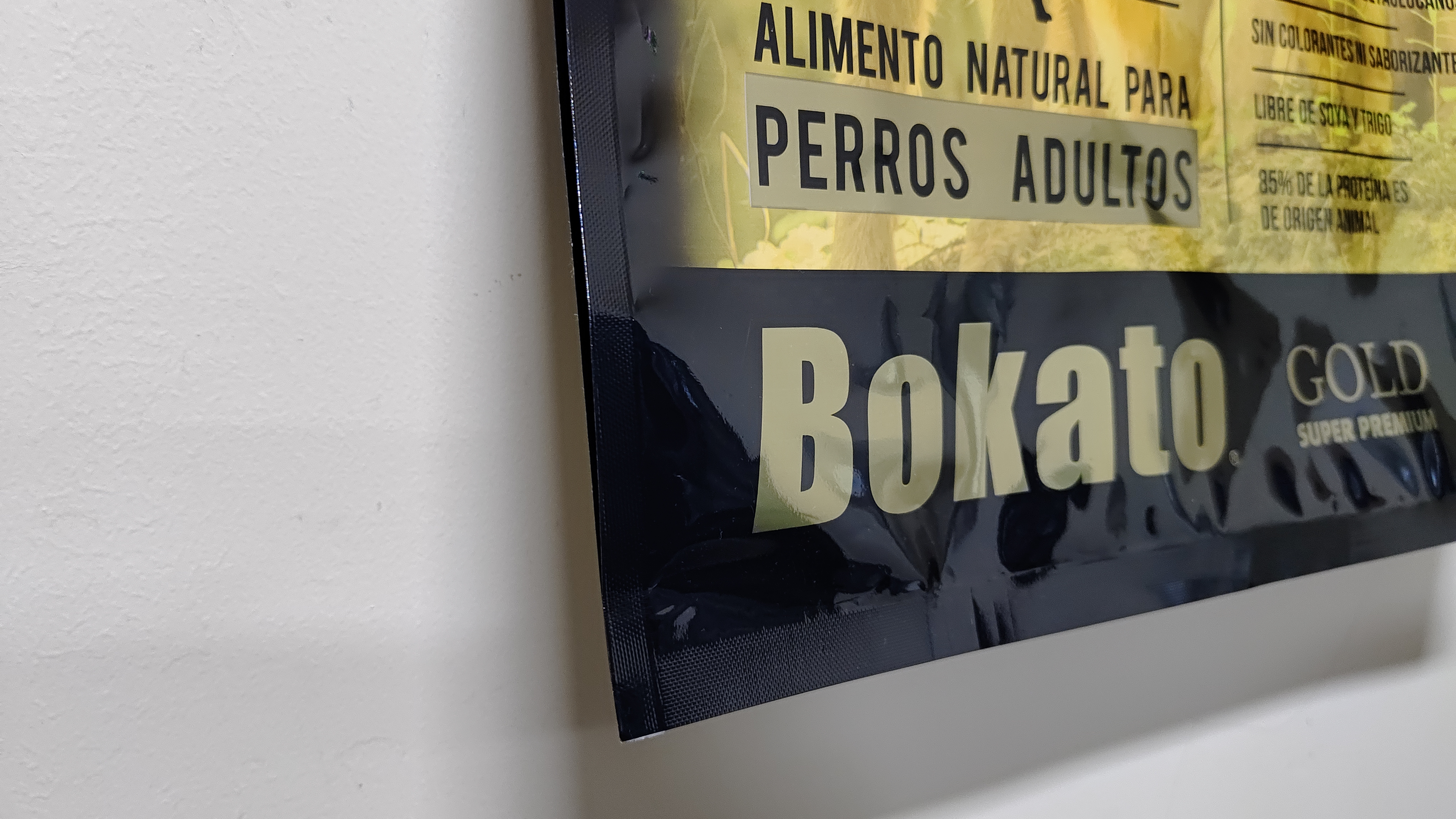 Food Grade Zipper Animal Feed Flat Bottom Pet Dog Food Bag Custom