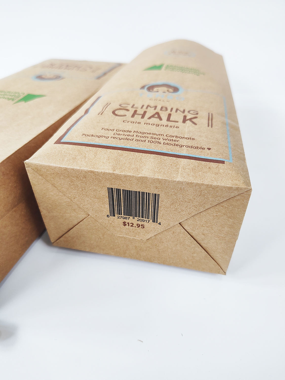 Resealable Snack Bags - Tin Tie Top Grease Proof Paper Bags for Food Packaging