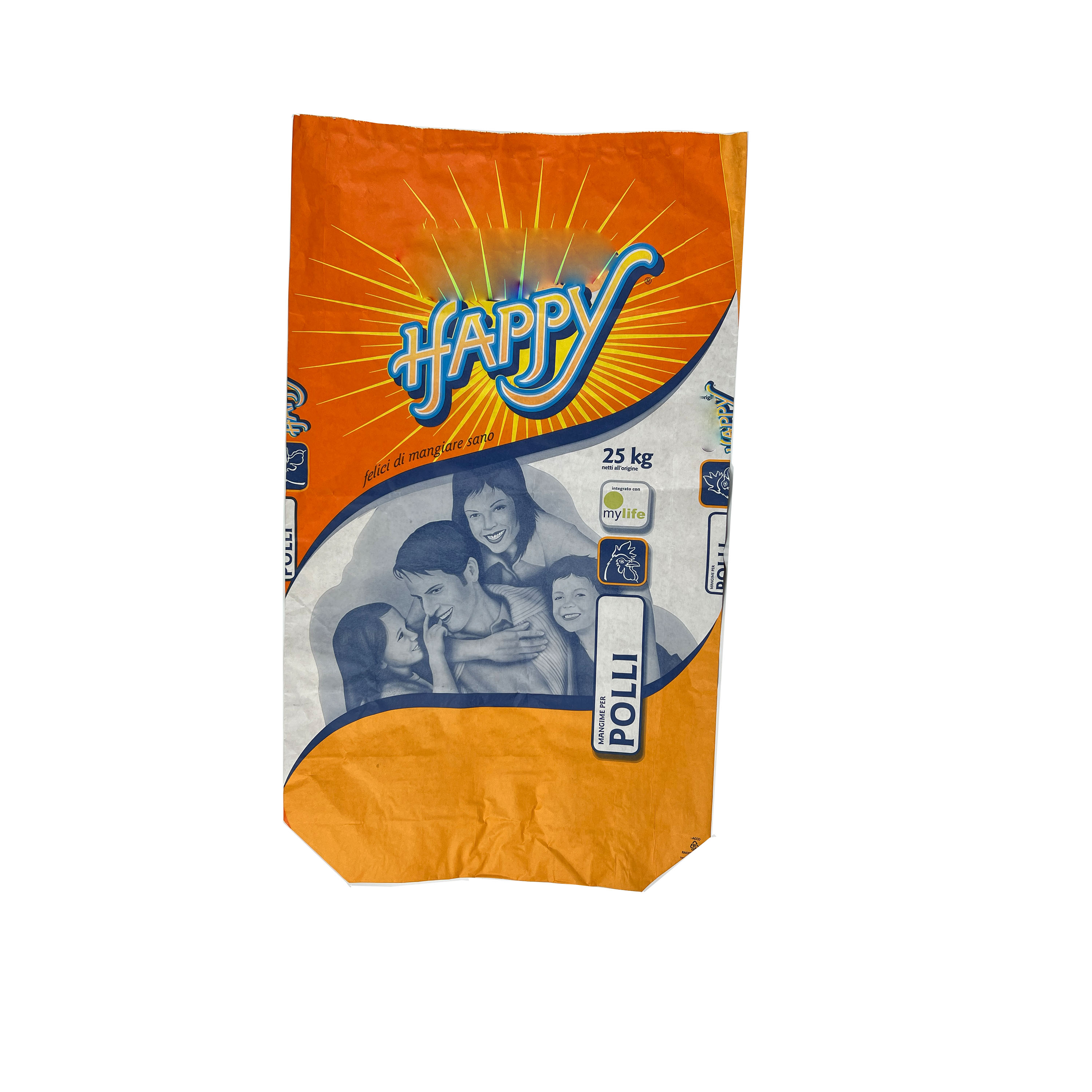 Moisture Proof PP Woven Bag 50KG Capacity for Bulk Agricultural Storage & Transportation of Grain Feed Flour