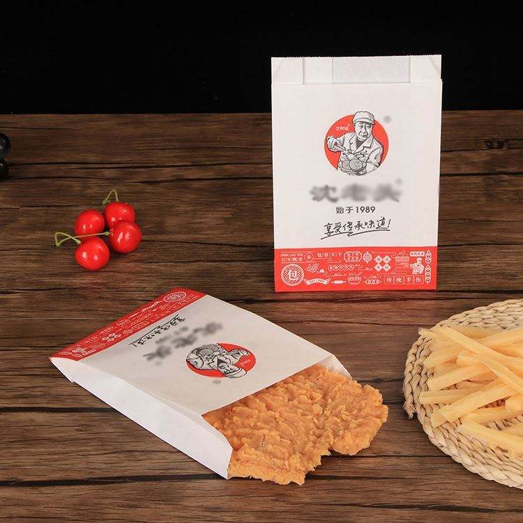 Grease Proof Kraft Paper Bags - Custom Printed, Food Grade Takeaway Bags for Food Packaging