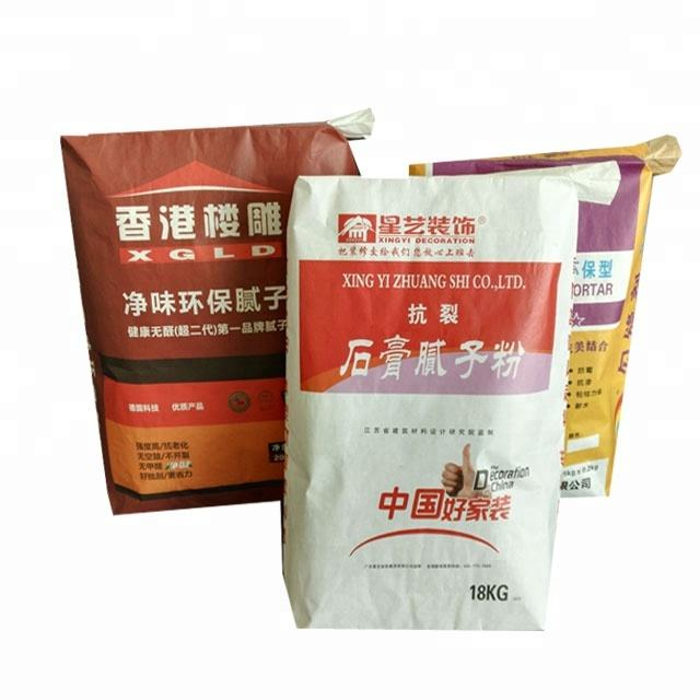 25kg 50kg Cement Valve Bags - Kraft Paper Packaging, China Supplier with Competitive Price