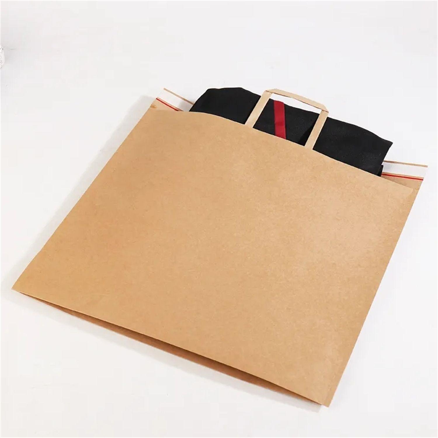 Waterproof Shipping Bags - Kraft Paper Mailing Envelopes for Clothing & E-commerce Packaging