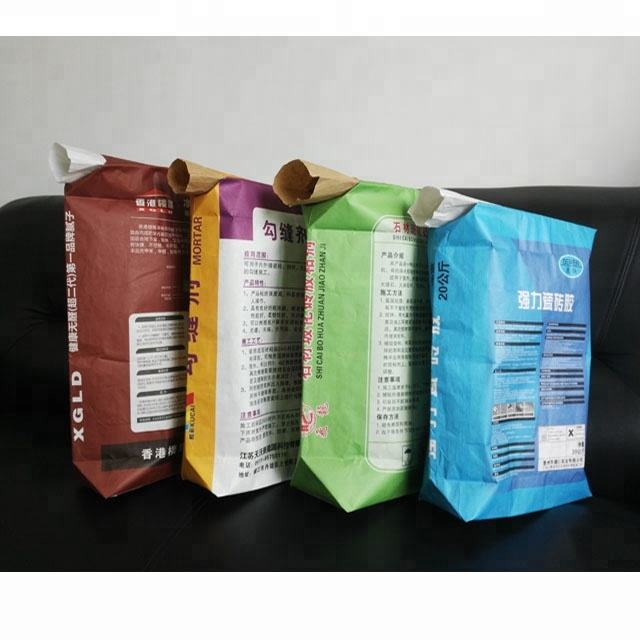 25kg 50kg Cement Valve Bags - Kraft Paper Packaging, China Supplier with Competitive Price