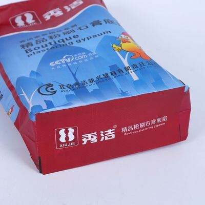 Biodegradable 25kg 50kg Cement Bags - Heavy Duty PE Laminated Polyester Packaging for Gypsum Powder