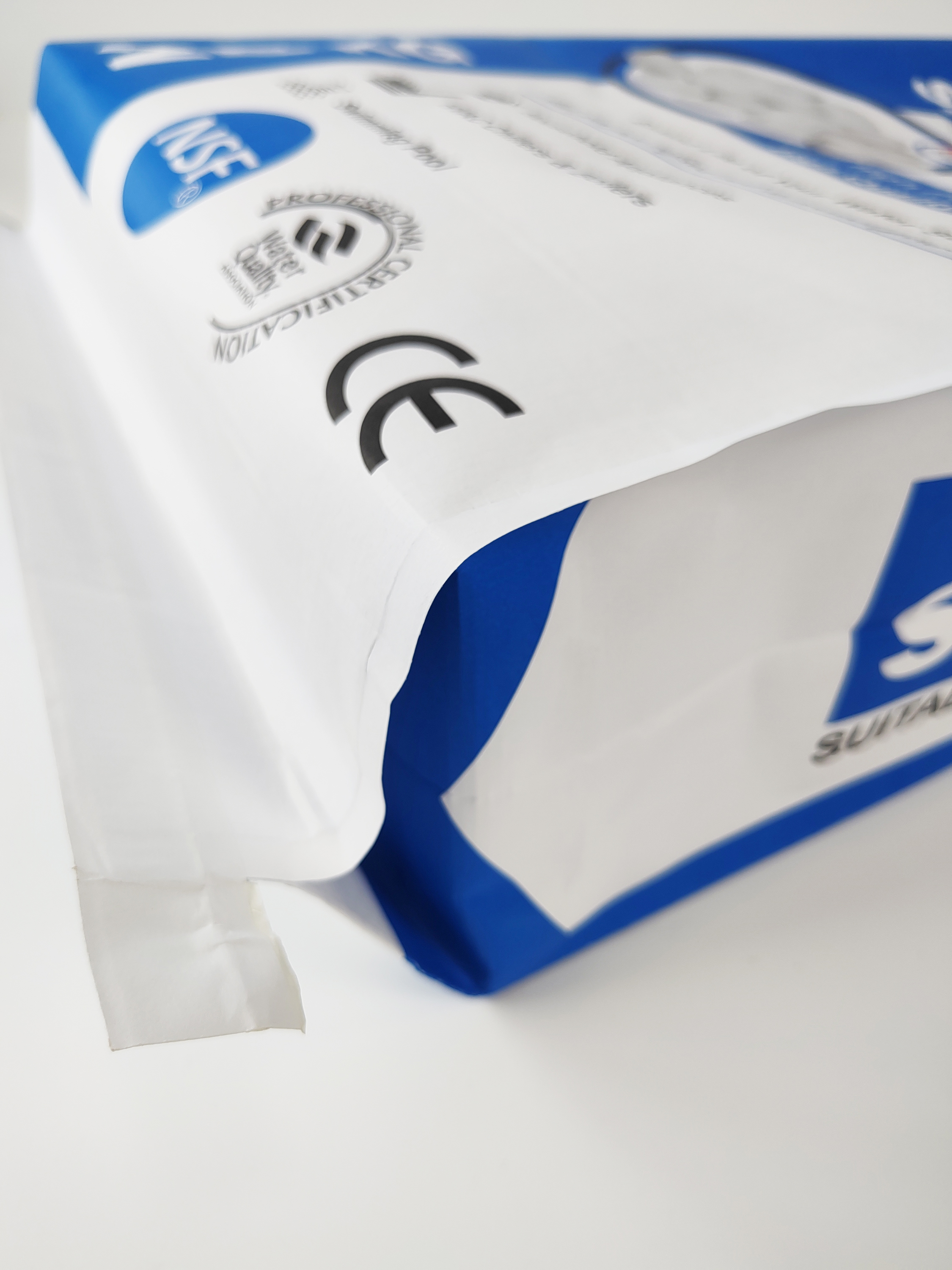 Paper Laminated PP Woven bag Active Salt Tablets 25kg  for Packaging Resin