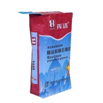 Biodegradable 25kg 50kg Cement Bags - Heavy Duty PE Laminated Polyester Packaging for Gypsum Powder