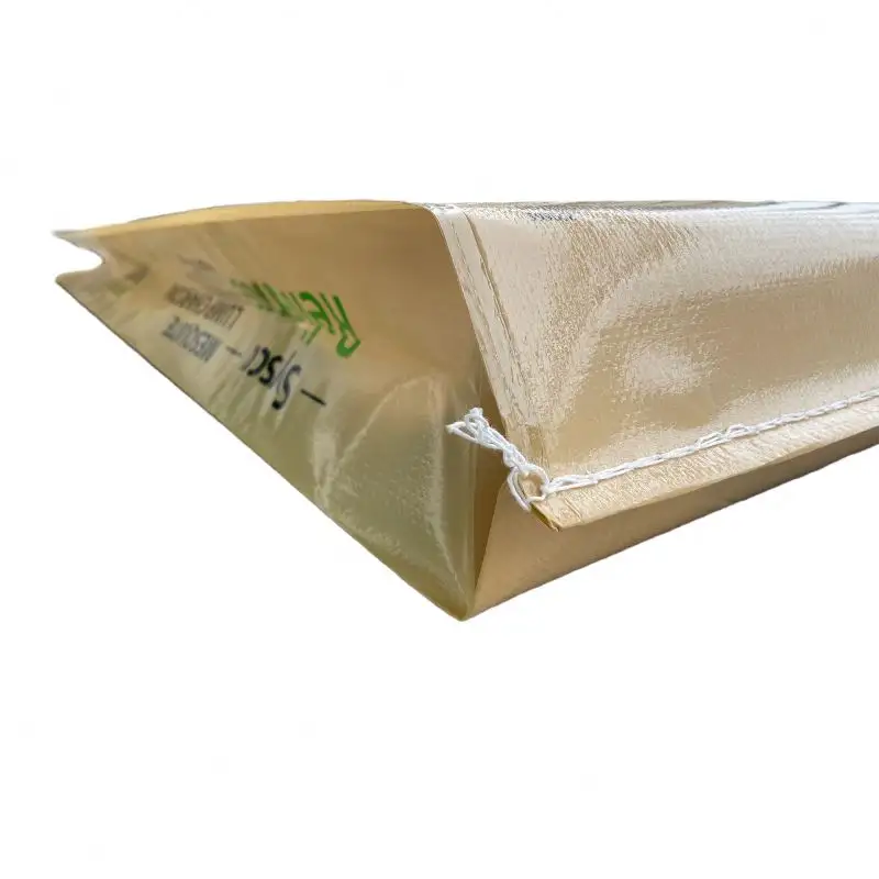 Paper laminated PP Woven Sysco Reliance Mesquite Lump Charcoal bag