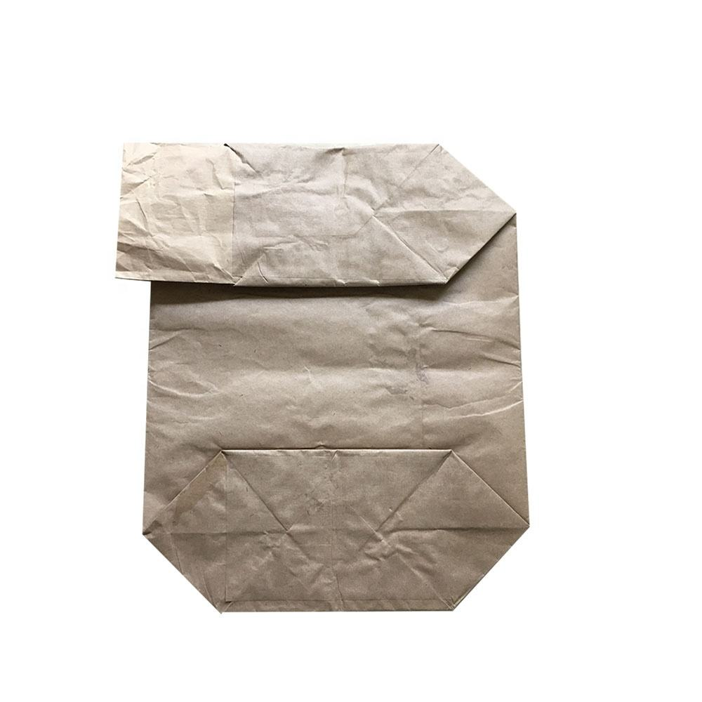 Valve Kraft Paper Bags - 20kg 25kg 50kg Moisture Proof Bags for Cocoa, Wheat & Protein Powder