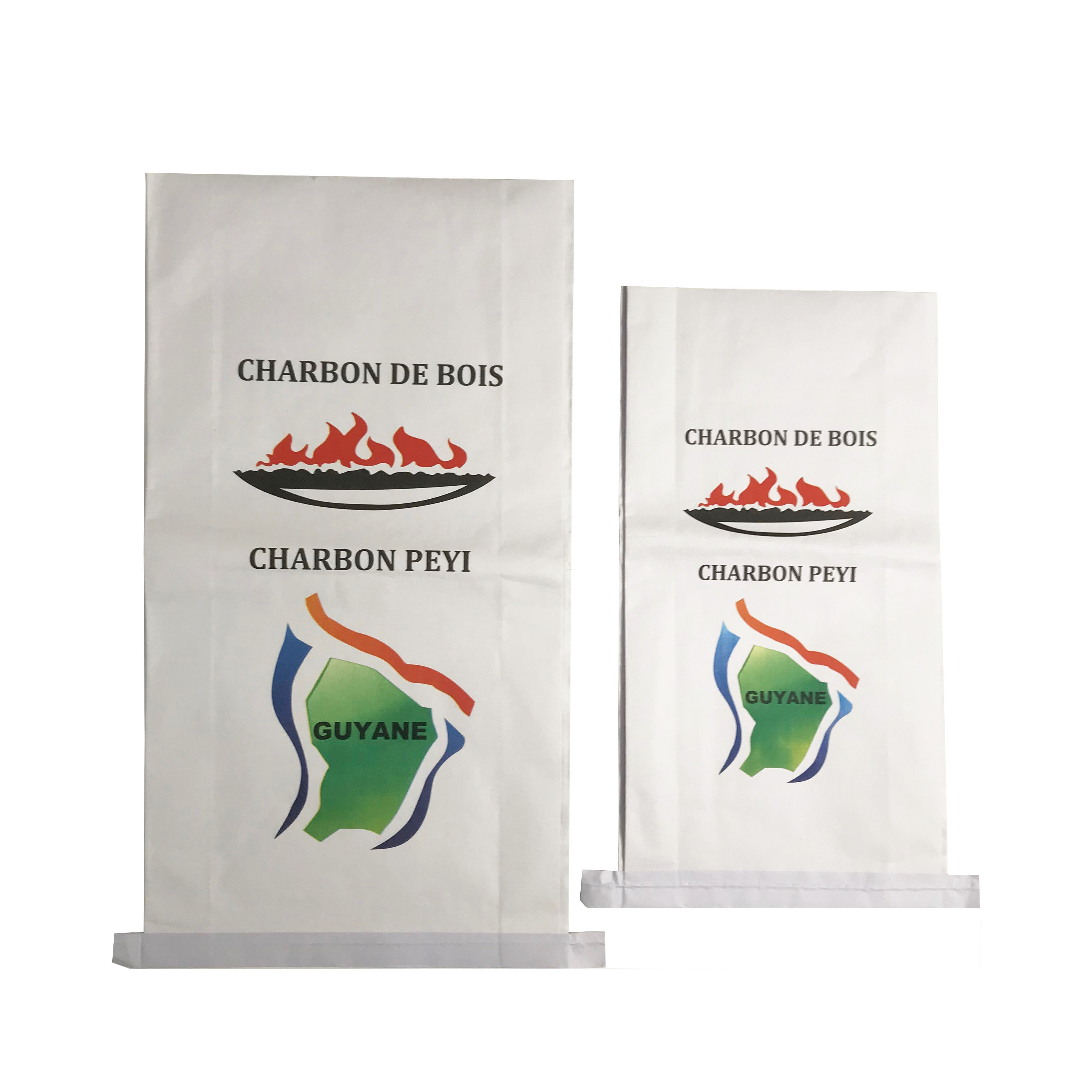 Charbon de Bois Durable paper charcoal Packaging Bags