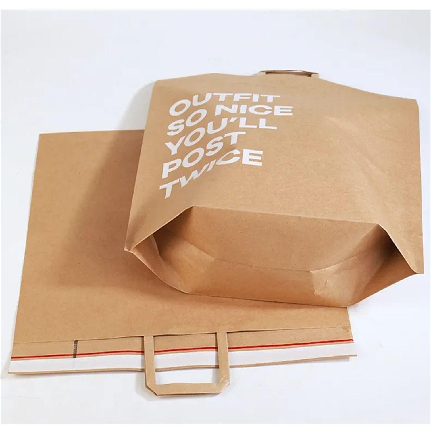 Waterproof Shipping Bags - Kraft Paper Mailing Envelopes for Clothing & E-commerce Packaging