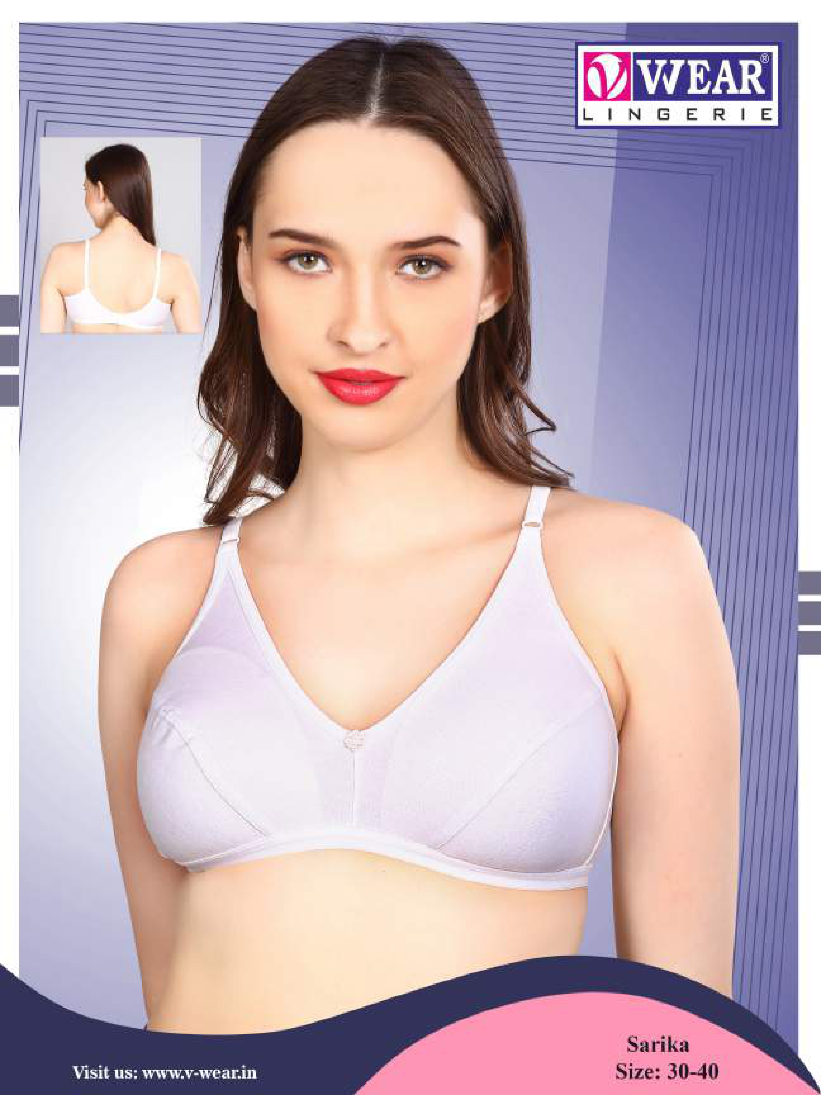 Women's White Bra