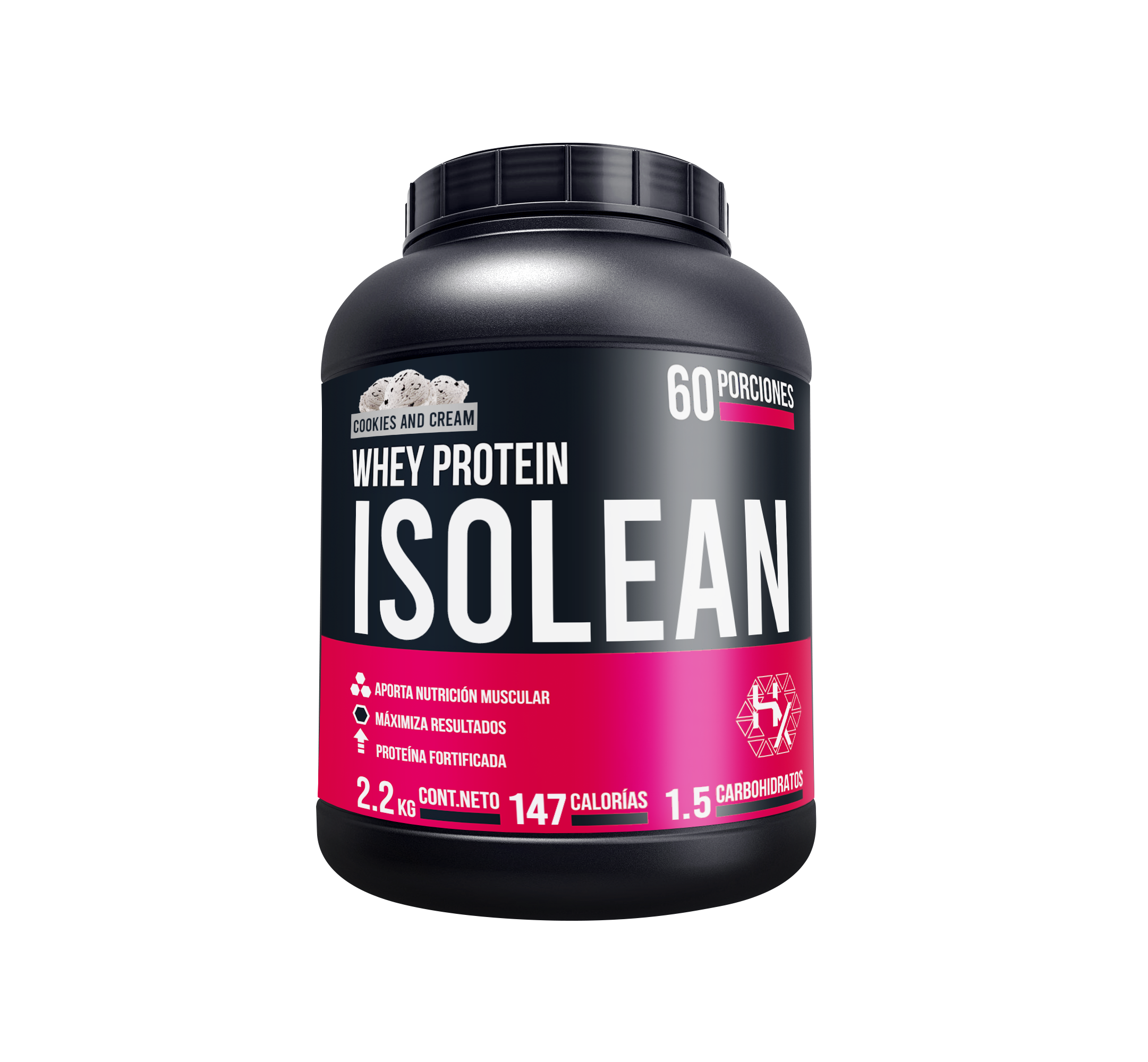 Isolean 2.2kg - Proteina hidrolizada con sabor 