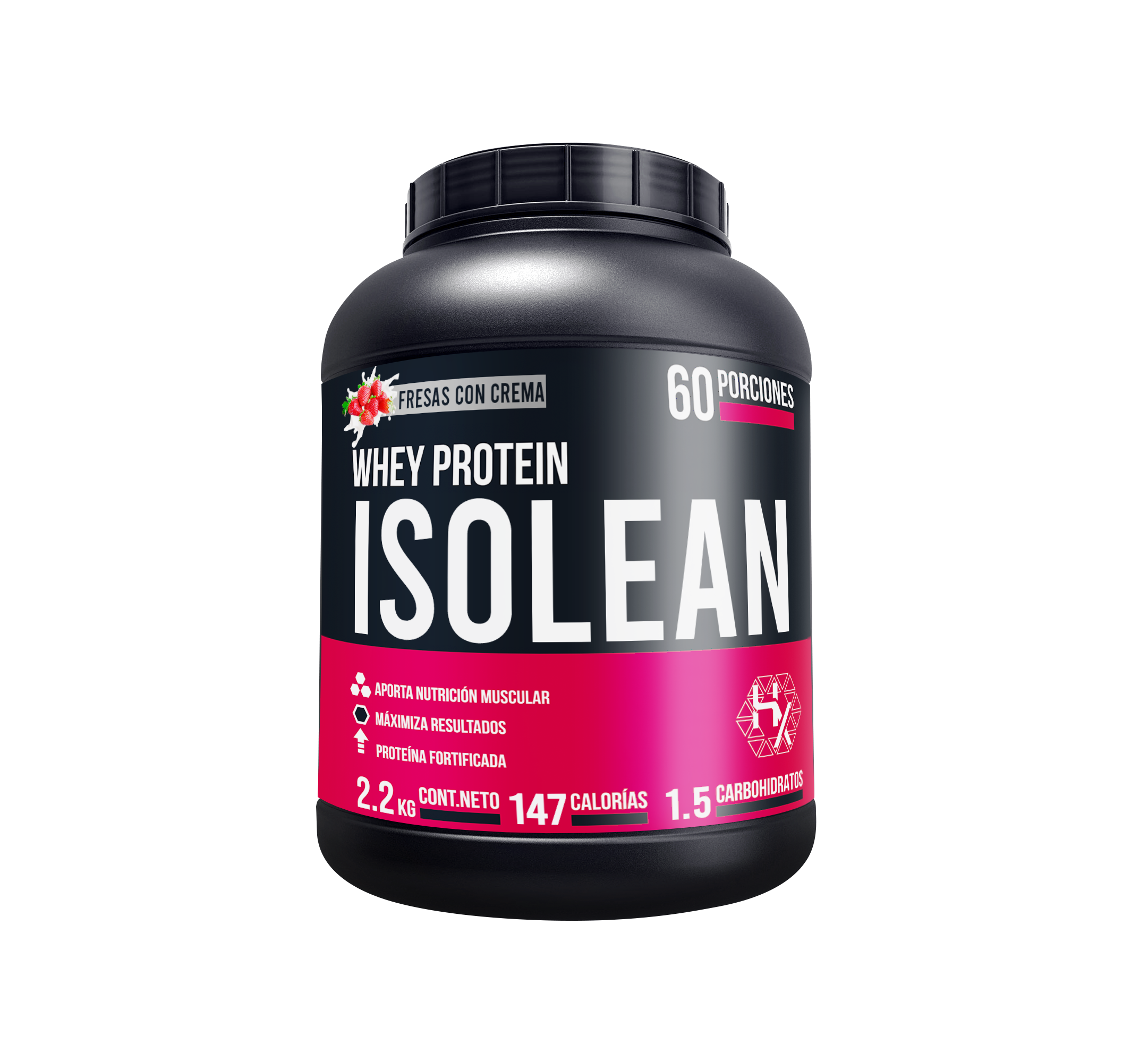 Isolean 2.2kg - Proteina hidrolizada con sabor 