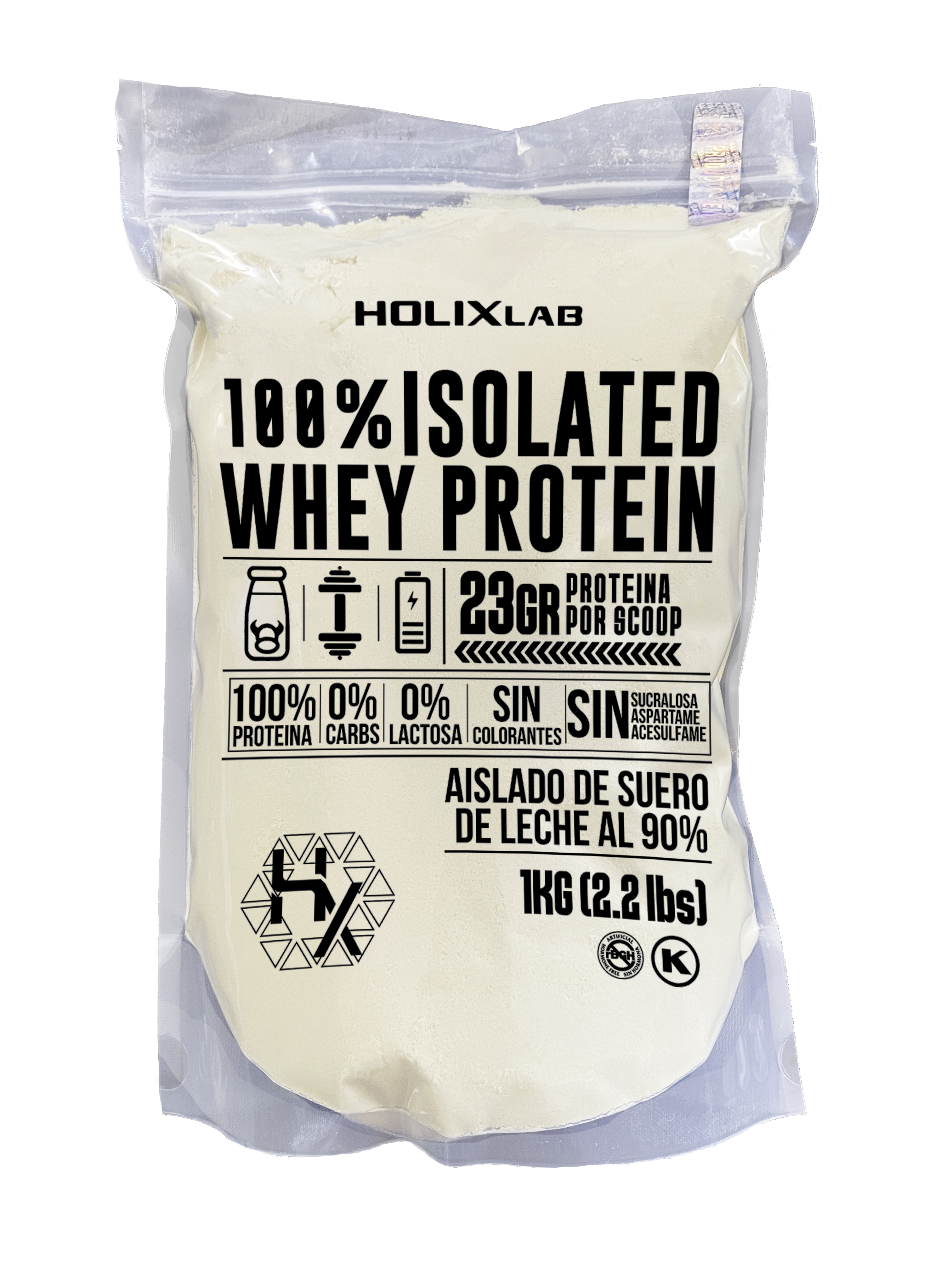 Isolated Whey Protein 100% - 23gr PROTEINA PURA