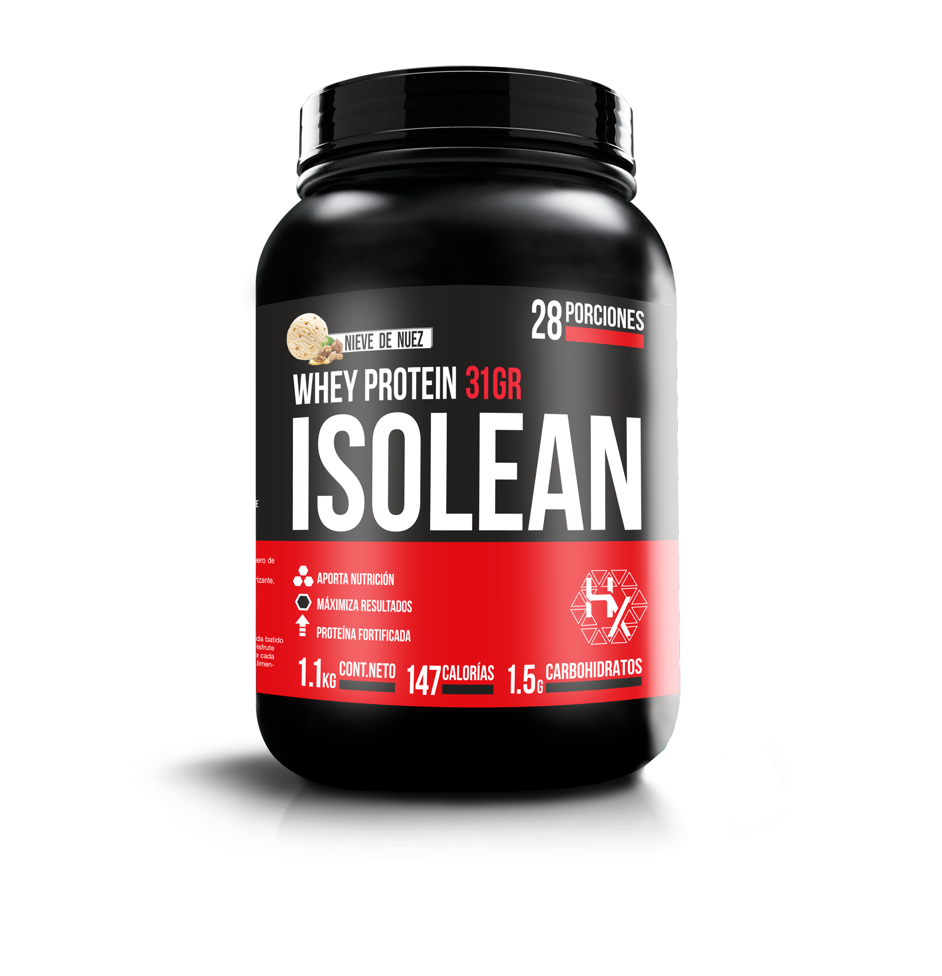 Isolean 1.1KG - Proteina hidrolizada con sabor 