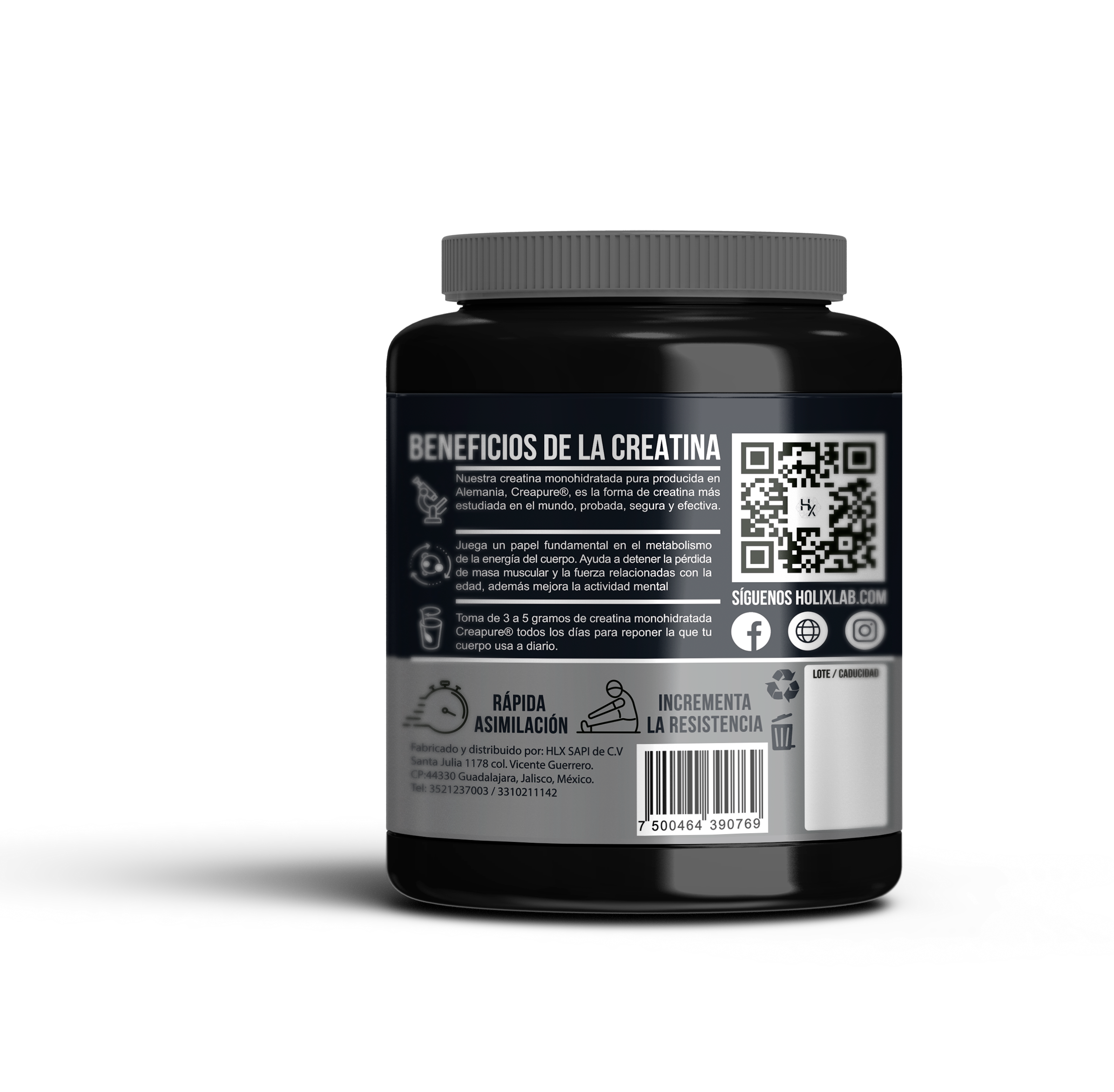 CREATINA 500GR CREAPURE 