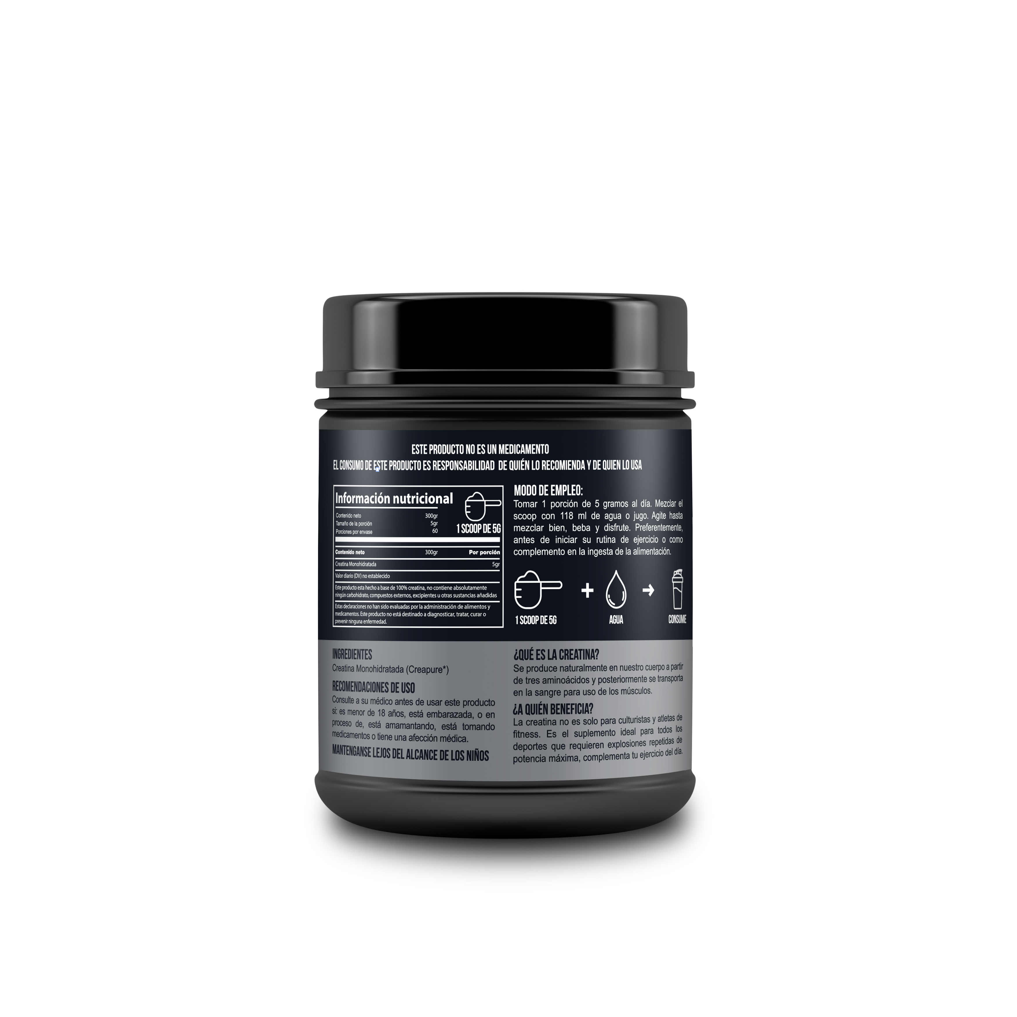 CREATINA 300GR CREAPURE 