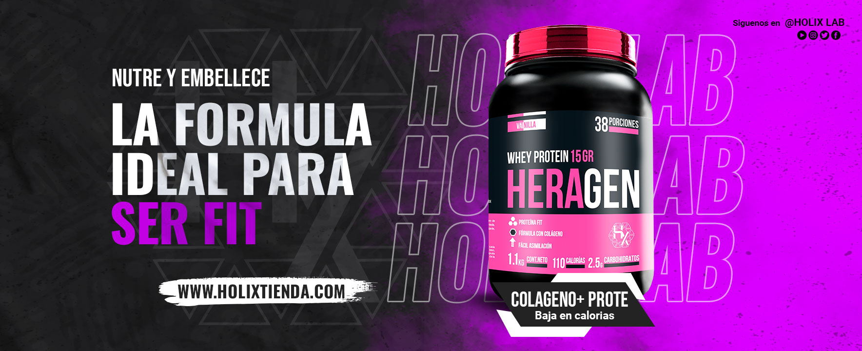 HERAGEN 500gr - PROTEINA MAS COLAGENO