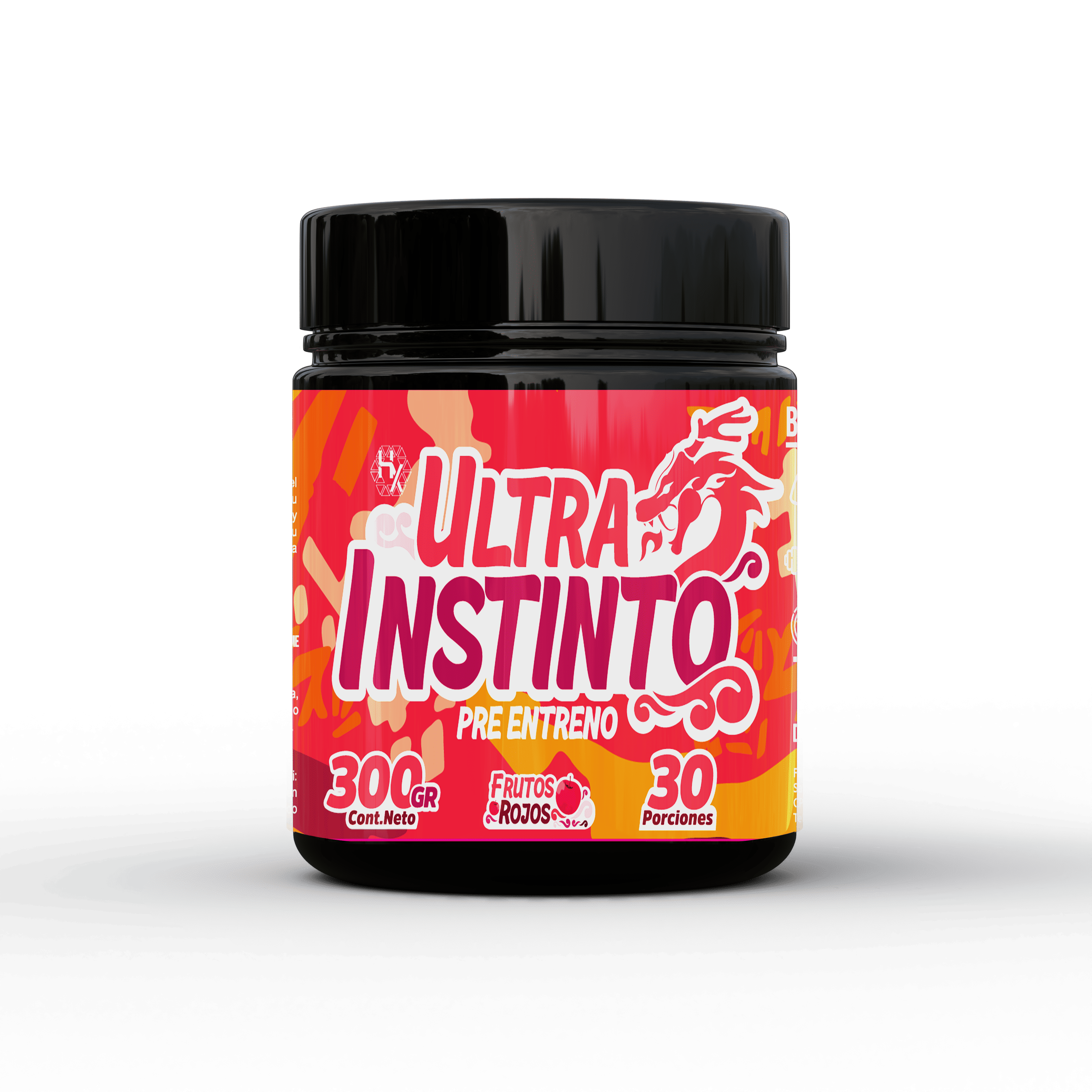 ultrainstinto - preentreno sabor frutos rojos