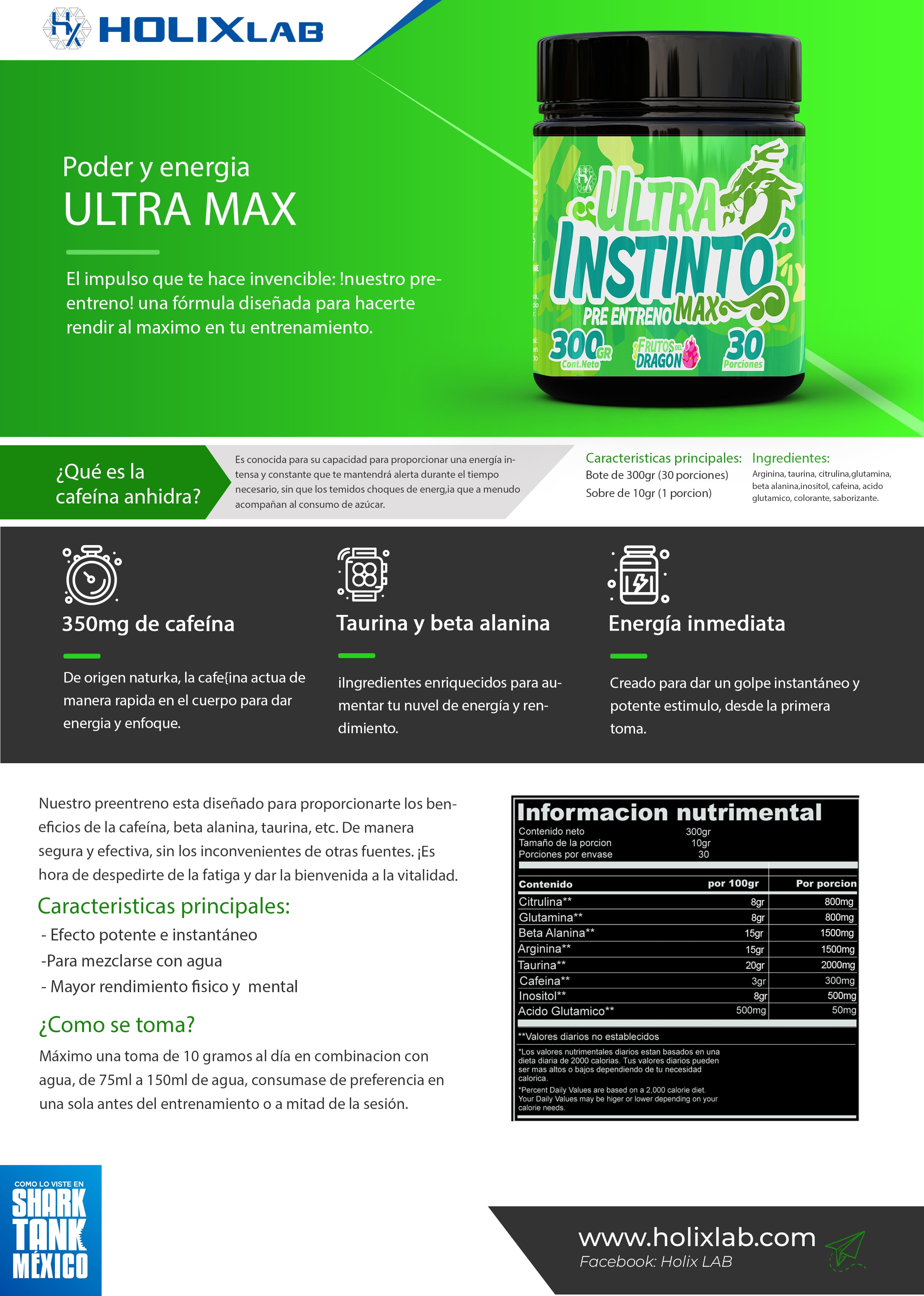 ULTRA MAX  - preentreno sabor FRUTOS DEL ERMITAÑO