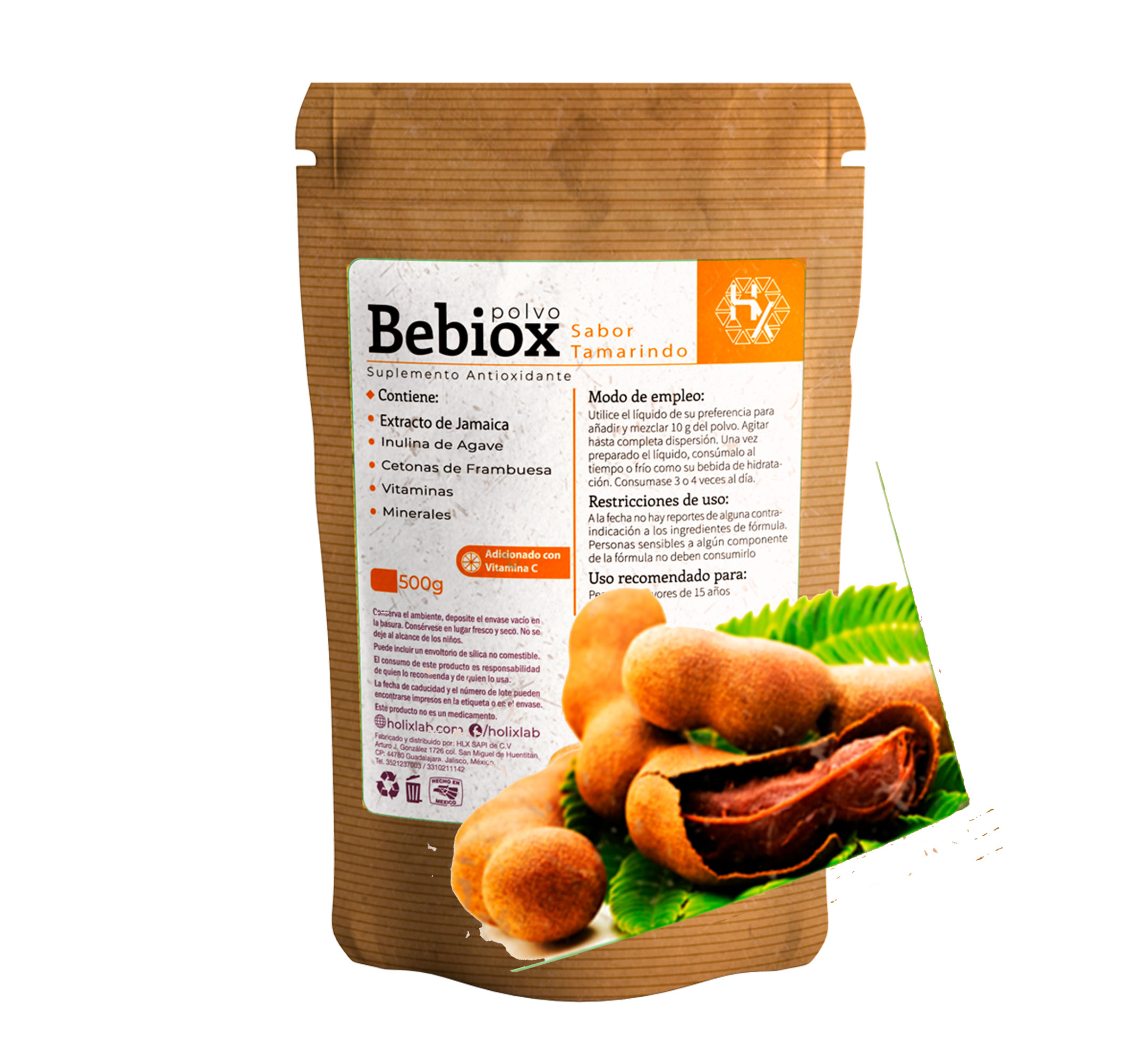 BEBIOX 500gr - Bebida antioxidante