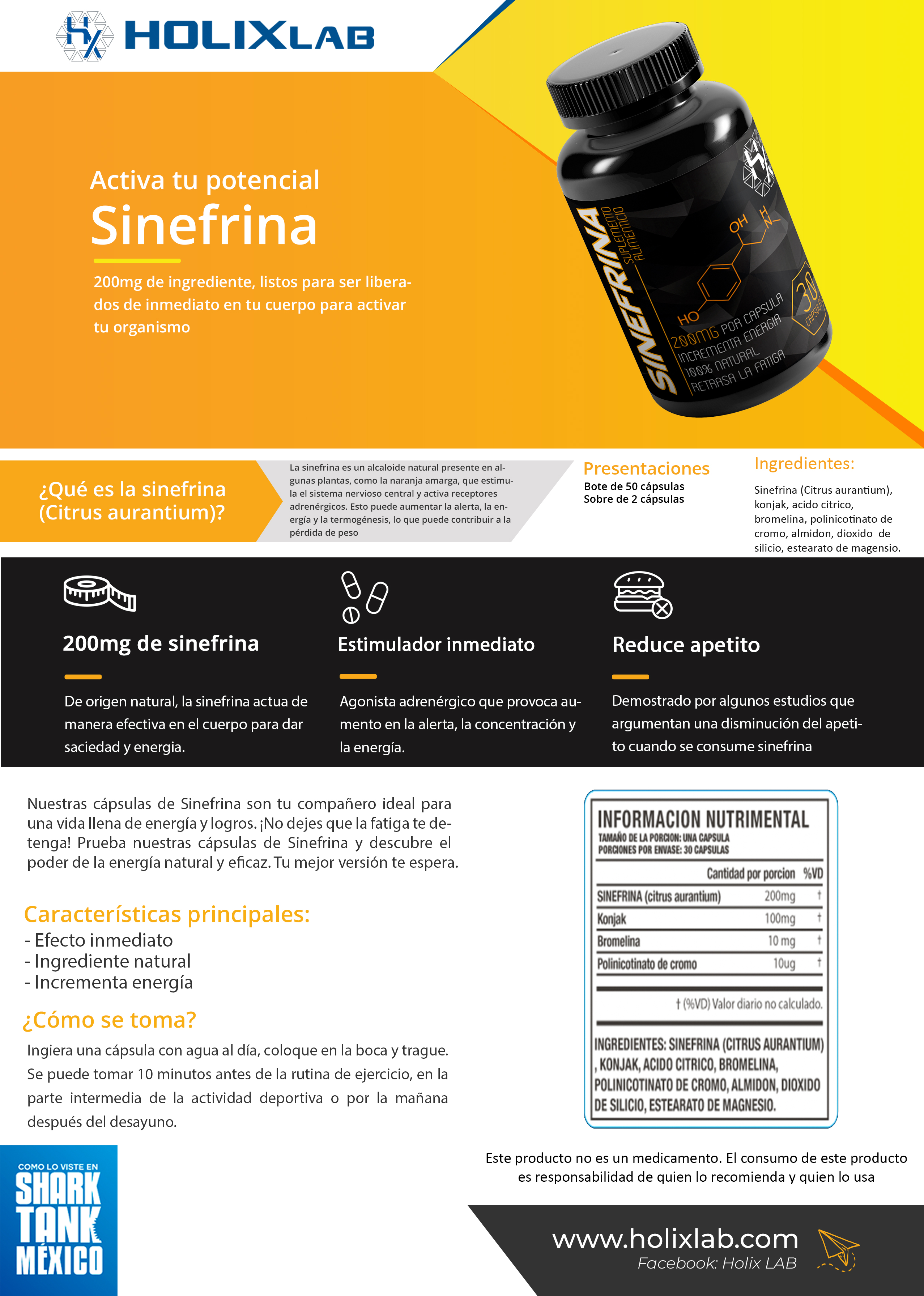 Sinefrina 30 caps 
