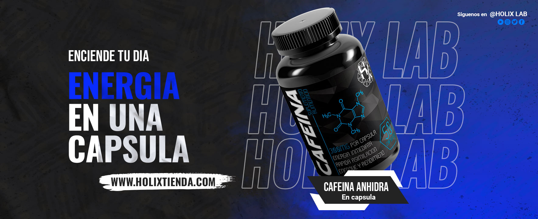 CAFEINA  50caps 