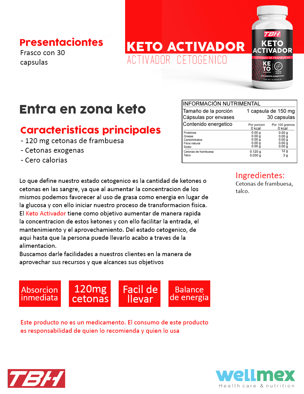 Keto activador