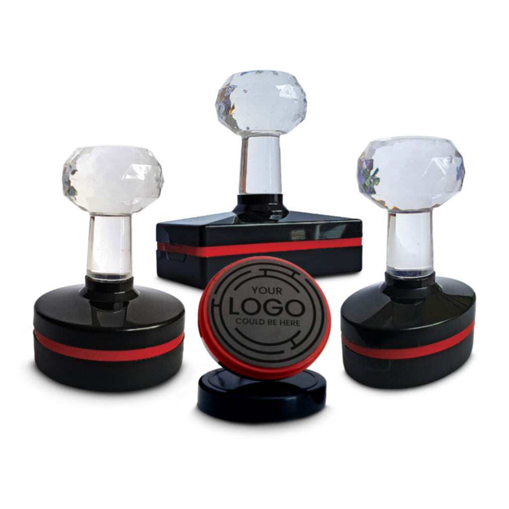 Circular PK Flash Stamp