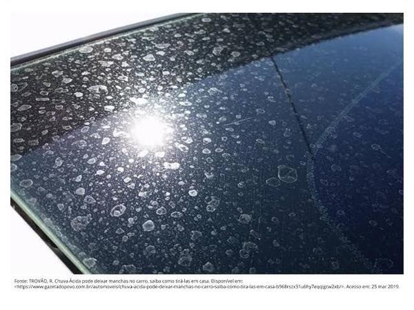 REMOÇÃO DE MARCAS DE CHUVA ÁCIDA