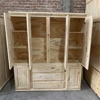 Ropero de pino 1,60 x  1,75 x 0,40 