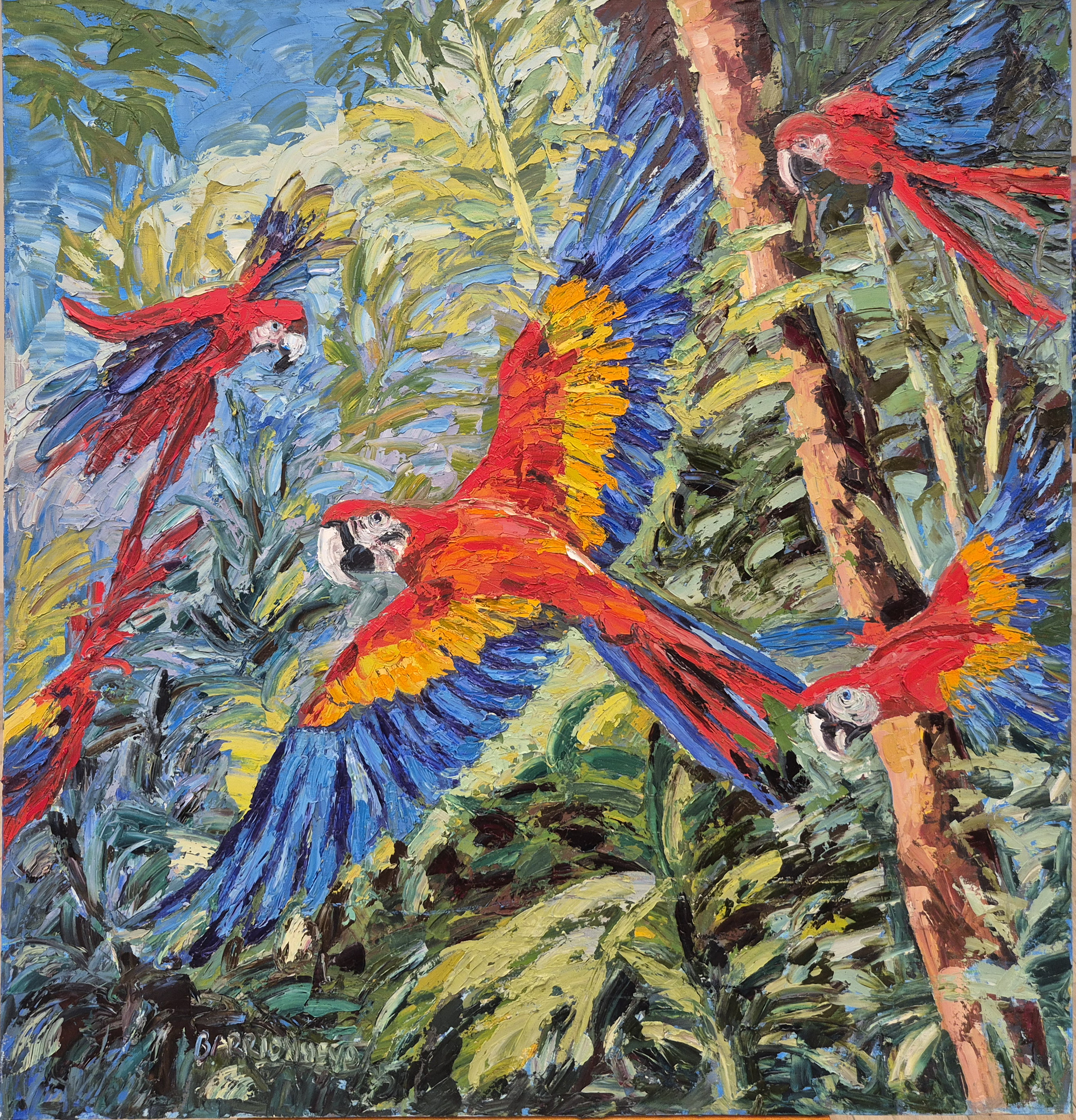 Cantos del bosque rojo