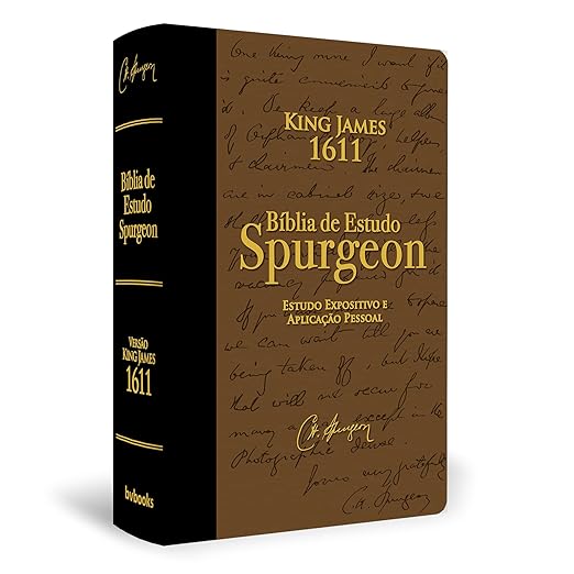 Bíblia de Estudo Spurgeon King James 1611