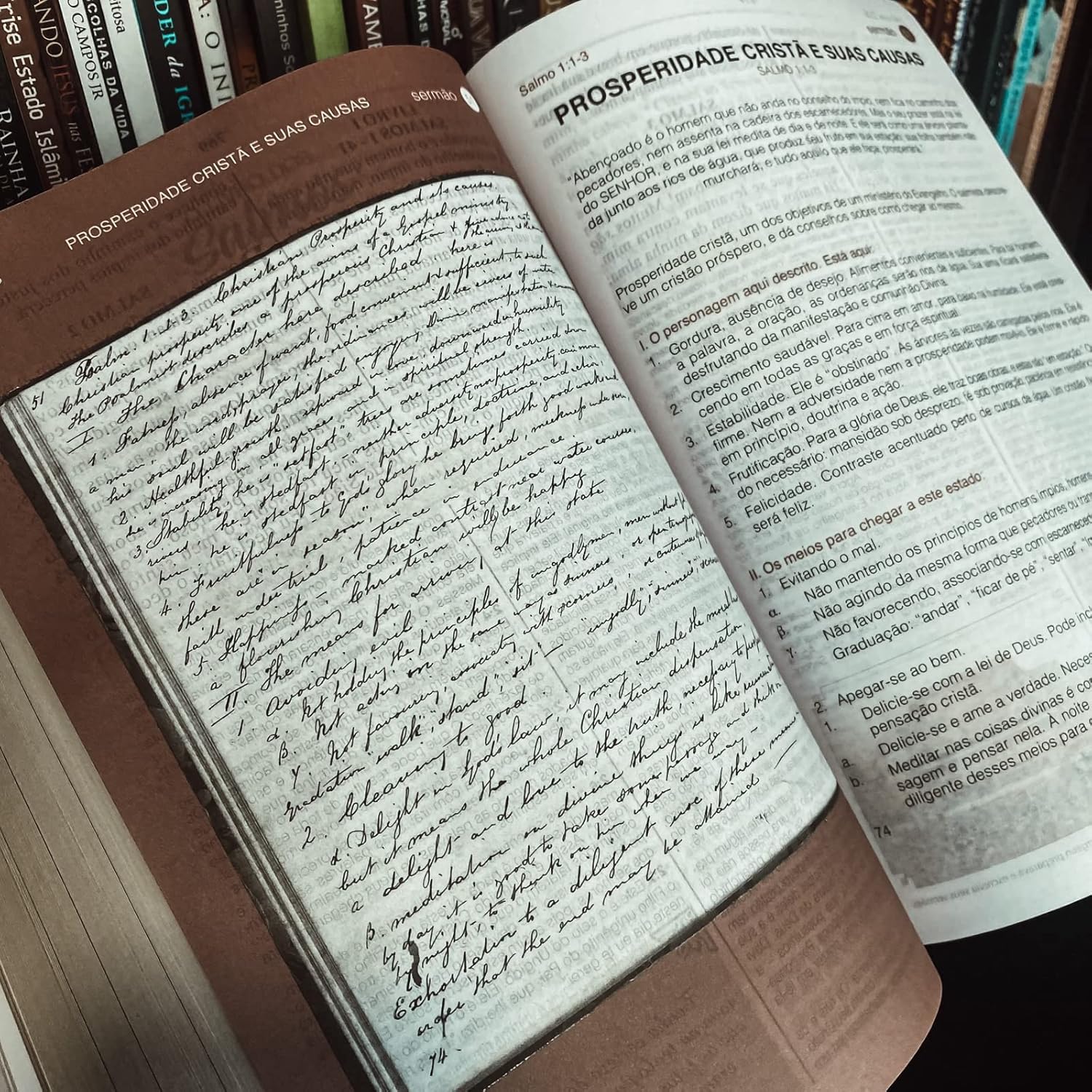 Bíblia de Estudo Spurgeon King James 1611