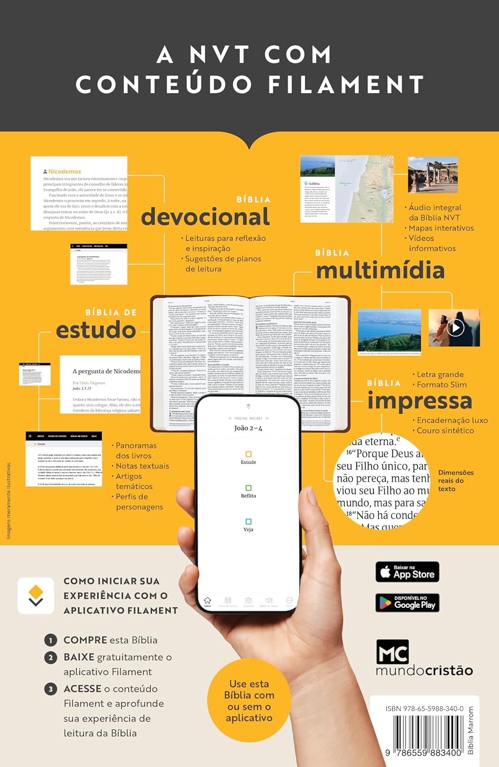 Bíblia Sagrada NVT – Nova Versão Transformadora