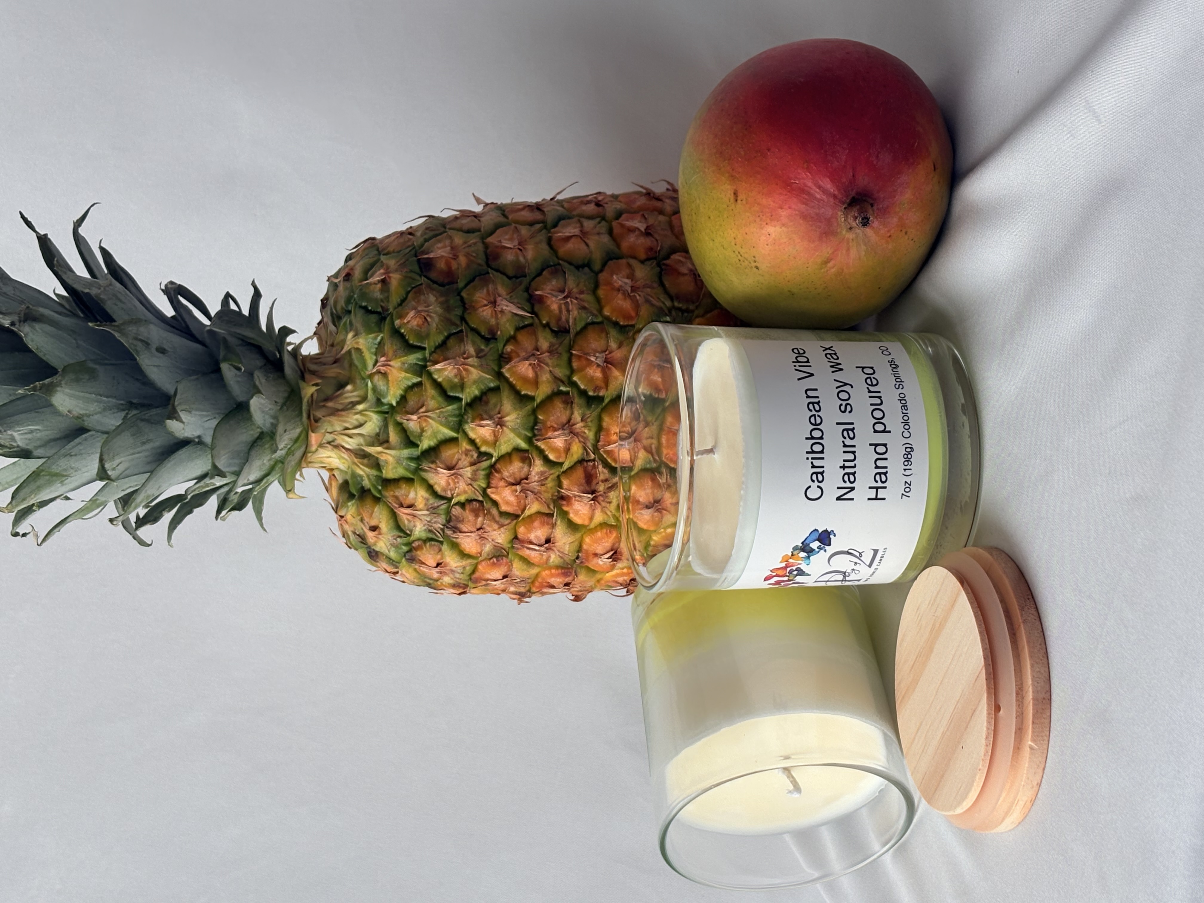 Caribbean Vibe Natural Soy Wax Hand Poured 7oz