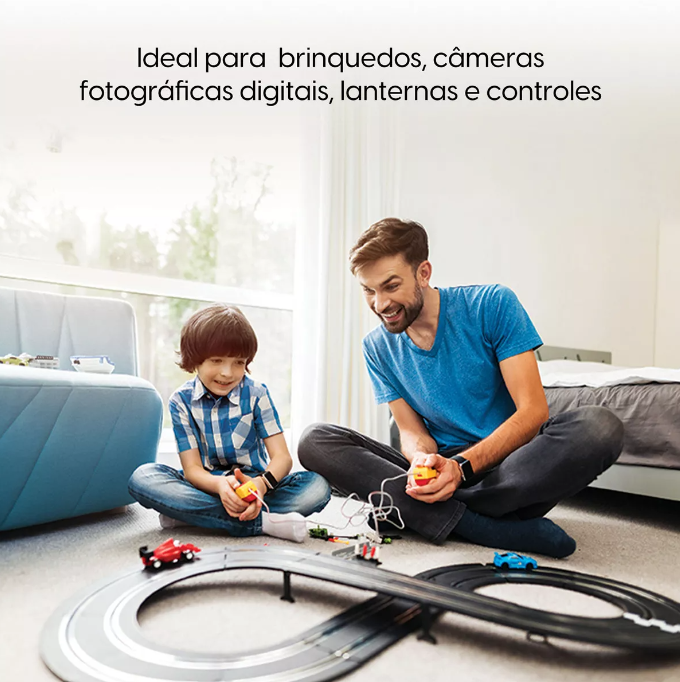 Pilha alcalina Palito Aaa 10 blisters x 4 unids. - Elgin