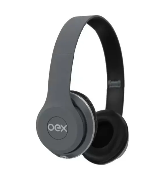 Fone de Ouvido Style Headphone Cabo 1,6 m Preto - OEX