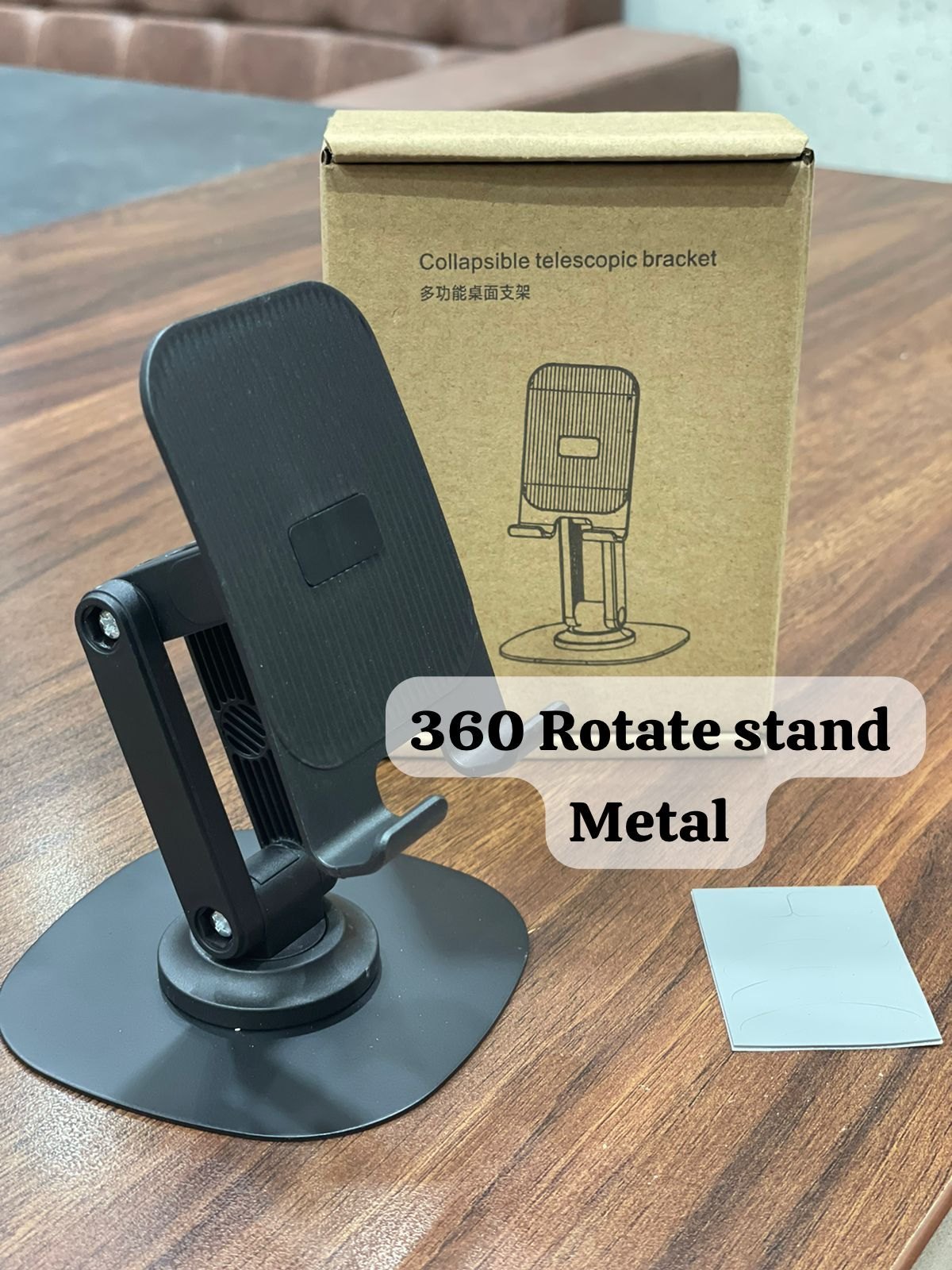 360 Rotate Collapsible Telescopic Mobile Bracket