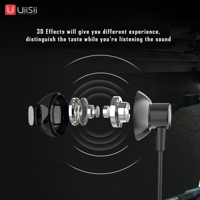 UiiSii HM12 Dynamic In-Ear Earphone 