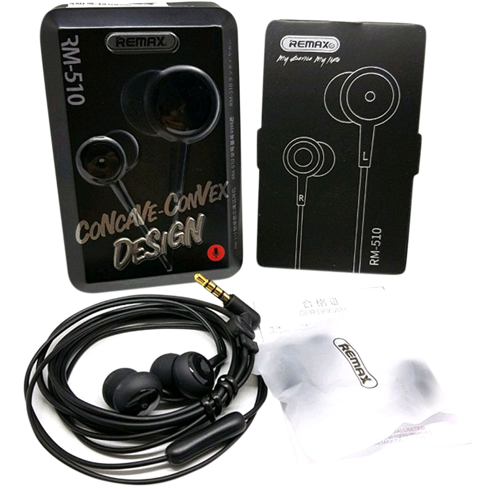 REMAX RM-510 WIRED MUSIC EARPHONE