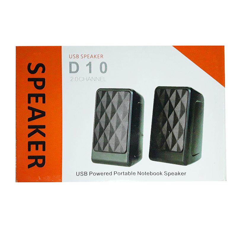 D10 Multimedia Speaker Mini USB 2.0