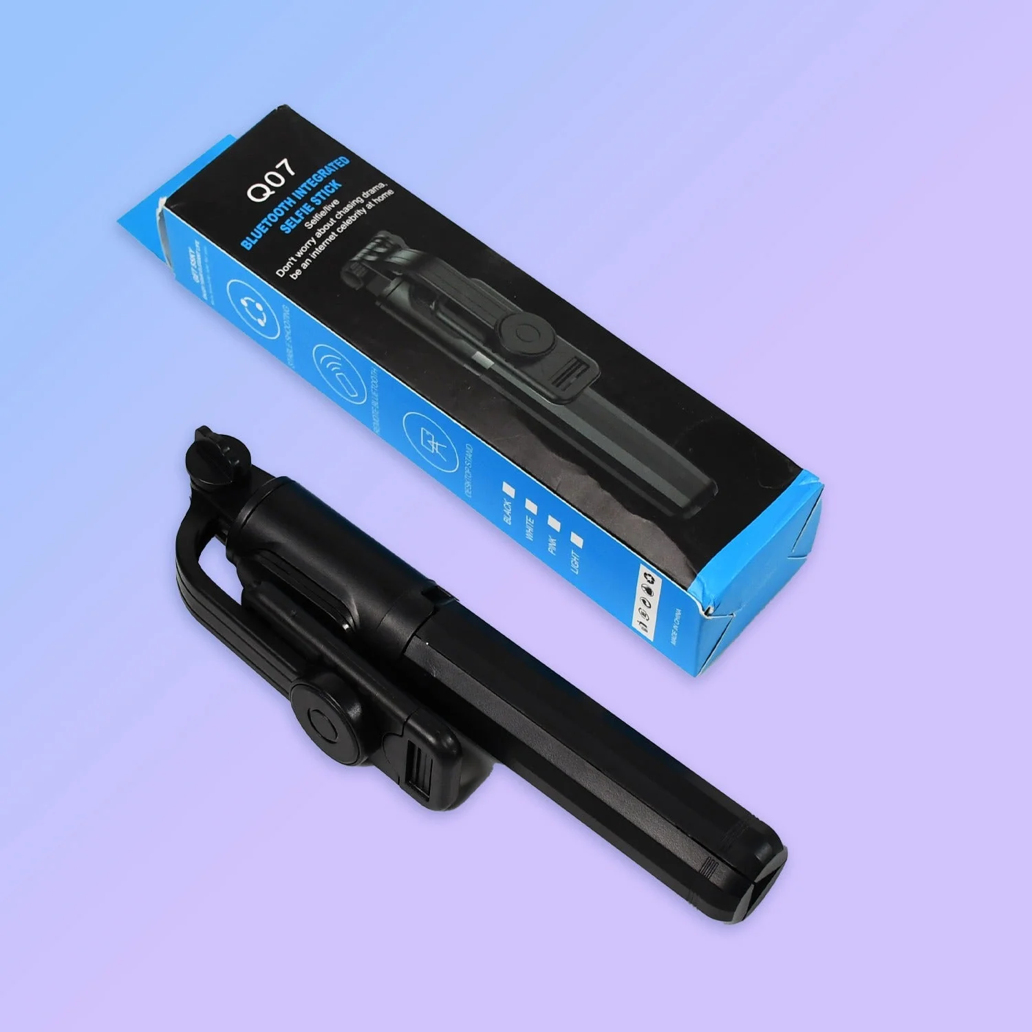 Q07 Bluetooth Integrated Selfie Stick