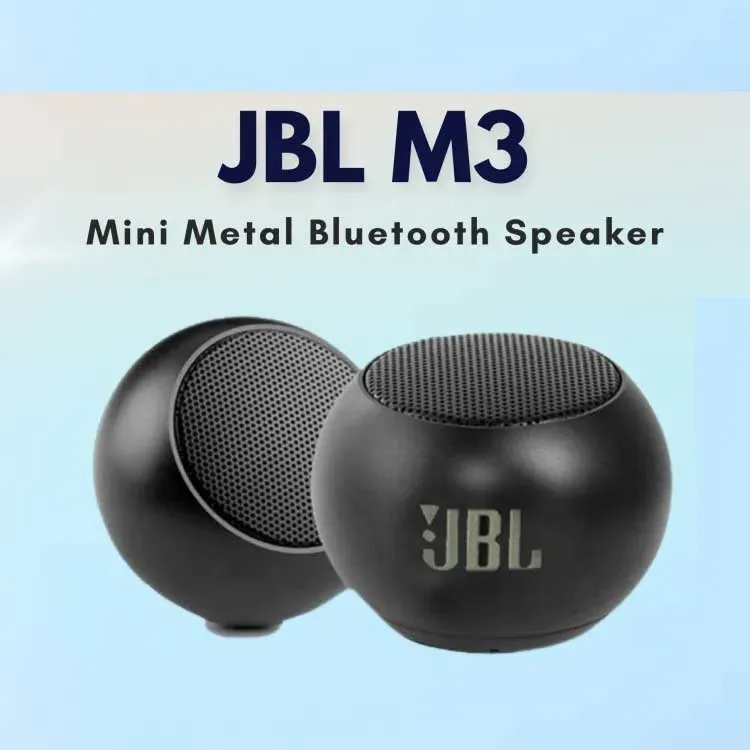 JBL M3 Mini Wireless Bluetooth Speaker Metal Body