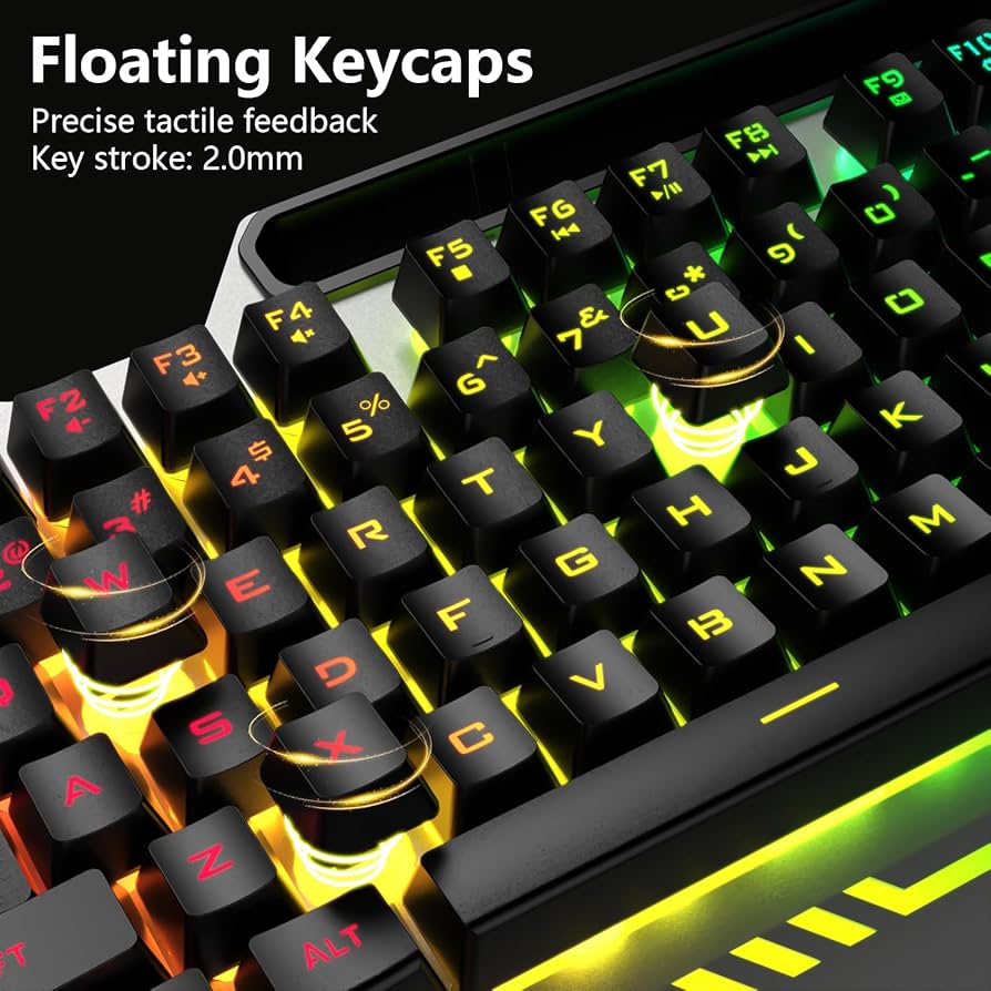 AULA T102 RGB Keyboard & Mouse Gaming Combo